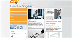 Desktop Screenshot of hendrikbogaert.be